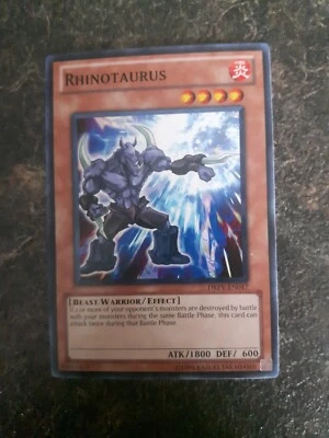 Rhinotaurus Effect YuGiOh Card DREV-EN017 - Image 1 of 2