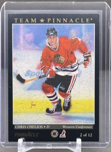 1993-94 PINNACLE NHL Hockey #2 Chris Chelios Brian Leetch Team Pinnacle USA
