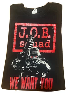 Rara maglia wrestling vintage anni 90 WWF Al Snow JOB SQUAD ECW Wwe Aew vintage nuova senza etichette Tna - Foto 1 di 7