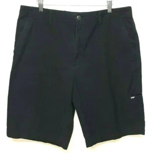 VANS - Herren SHORTS - CHINOHOSE - SCHWARZ - ROTE NADELSTREIFEN - Größe 34 - Bild 1 von 10