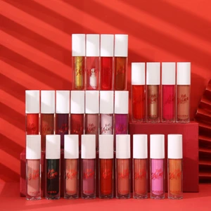 Solid Jelly Lipstick Crystal Lip Balm Water Wave Mirror Lip Gloss Long Lasting M - Picture 1 of 18