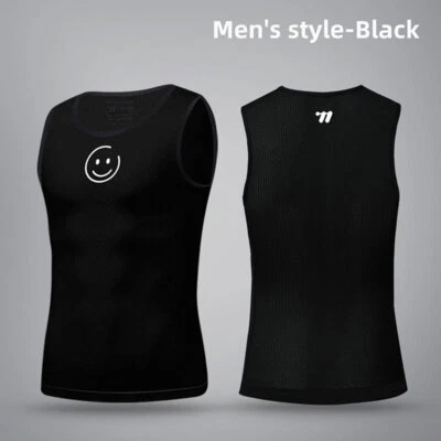 WEST BIKING Breathable Sports Vest Quick Dry Cycling Fitness Tops Undershirt - Image 1 of 4