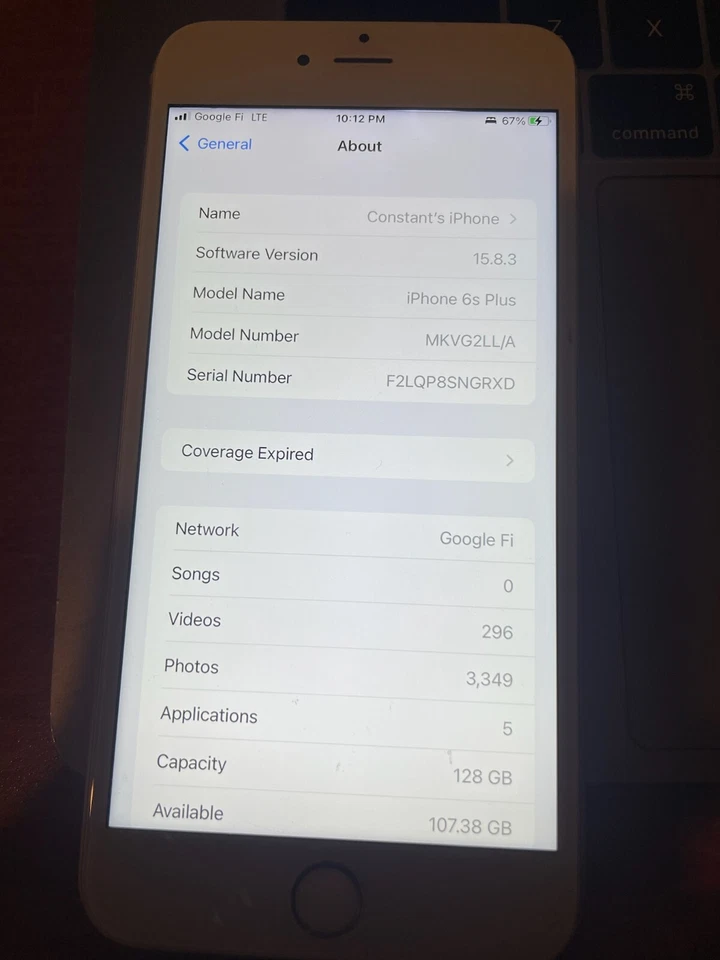 Apple iPhone 8 Plus 256GB Unlocked AT&T T-Mobile Verizon Very Good Condition - Image 1 of 1