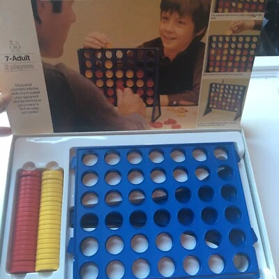 Connect 4 Game 1976 Edition  Original MB Vintage Retro - Family Fun Strategy - Image 1 of 4