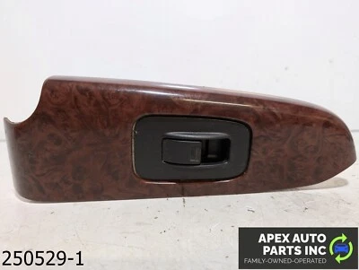 OEM 2001-2003 Acura MDX Front Passenger Side Power Window Switch Woodgrain Bezel - Image 1 of 4