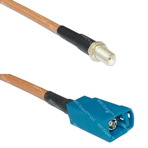 RG400 SMA BUCHSE auf Fakra Z Buchse RF Kabel SCHNELLER VERSAND MENGE - Bild 1 von 1