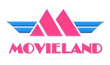 Movieland Pink Sticker (Reproduction)