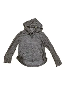 Girls' Cozy Hooded Pullover - All in Motion Black XS 4/5 - Picture 1 of 2
