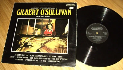 GILBERT O'SULLIVAN *UK 1st Press 12" LP ' MILLION COPY HIT SONGS....  ' 1973 VGC - Image 1 of 2