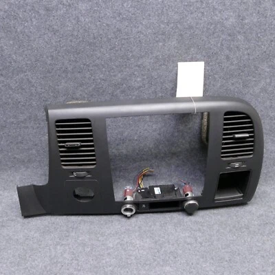 2007-13 Silverado Sierra 1500 4X4 Dash Radio Bezel w/ Vents 19C Ebony OEM 76967 - Image 1 of 4