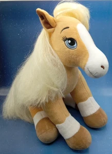 Build a Bear Horses & Hearts Palomino Horse Plush 15" BABW 2017 Stuffed Animal - Picture 1 of 13