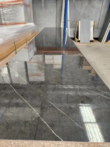 laminate benchtops 39mm 3.6m kitchen laundry cheap study black gloss 3650 desk - Picture 1 of 2
