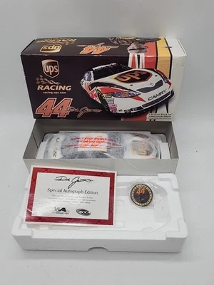 Dale Jarrett #44 AUTO In-person Signed UPS 2007 Toyota Camry Limited /726 1:24 - Image 1 of 4