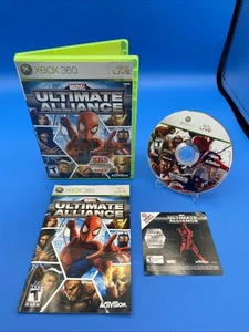 Marvel: Ultimate Alliance (Microsoft Xbox 360, 2006) CIB con bersaglio testato manuale - Foto 1 di 7