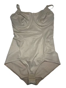 Underscore 40c Skin Suit Underwire Beige Firm Tummy Control Shape wear - Picture 1 of 9
