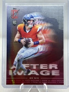 2024 Topps Signature Class - Bo Nix #AI-9 - After Image Insert - Broncos RC - Picture 1 of 9