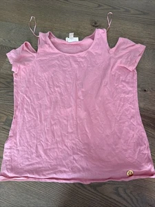 Michael Kors Women’s Blouse Top Sleeveless Size Large Pink - Picture 1 of 1