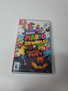 Auténtico estuche de repuesto SOLO SUPER MARIO 3D WORLD + BOWSER'S FURY caja de interruptores - Imagen 1 de 3