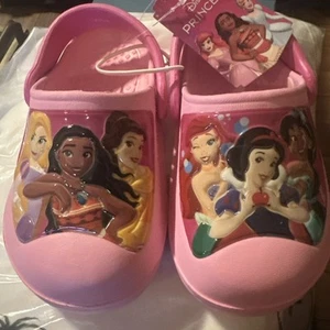 DISNEY PRINCESS PINK CLOG GIRLS SIZE 7/8 - Picture 1 of 1