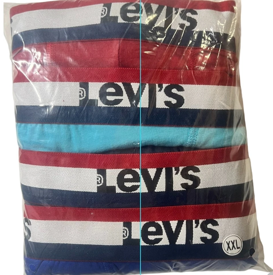 Levi's мужской боксер трусы хлопок для мужчин упаковка 4 размер 2xl - Изображение 1 из 4