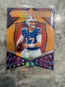 Josh Allen 2024 Illusions Abracadabra Orange Insert #8 Buffalo Bills - Picture 1 of 2