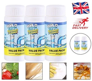 Wild Tornado Powerful Sink Drain Cleaner High Efficiency Clogging Clean Tool UK - Picture 1 of 10