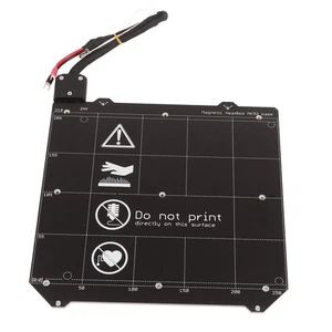For Prusa I3 MK3S MK2.5 Magnetic Hot Bed+Textured Layer Elastic Steel Plate NEW - Afbeelding 1 van 12