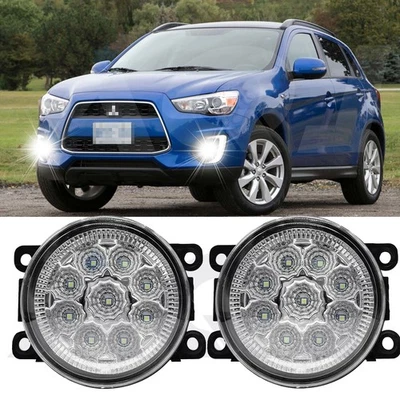 Fit Mitsubishi RVR 2011-2017 Clear Lens Pair Bumper Fog Light Lamp Replacement Foto 1 de 4