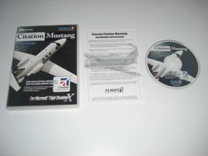 Cessna CITATION MUSTANG Pc Cd Rom Add-On Microsoft Flight Simulator X FS FSX - Picture 1 of 1