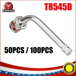 50/100 Kits TR545D Truck Tire Valve Stems fit for New 22.5 & 24.5 Alcoa Aluminum - Picture 1 of 22
