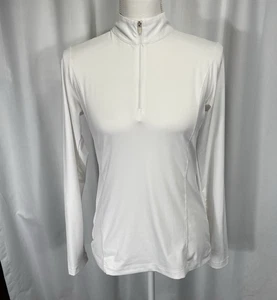 DAMEN EP NEW YORK 1/4 REISSVERSCHLUSS MOCK POLO, GRÖSSE: XS FARBE WEISS - Bild 1 von 8