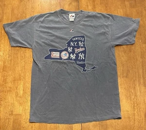Camiseta de colección de los Yankees de Nueva York grande del estado de Nueva York - Imagen 1 de 6