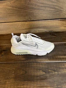 Nike Air Max 2090 White & Black Sneakers Shoes Women Size 11 CK2612-100 - Picture 1 of 15