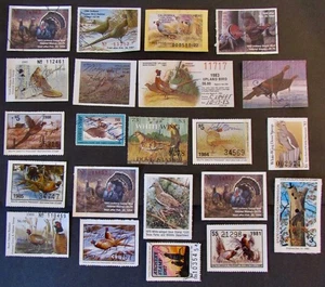 Collection of State Hunting Stamps - Used - Lot #6 - Picture 1 of 3
