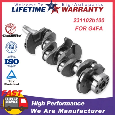 231102B100 EngineCrankshaft for Hyundai Accent Kia Soul 1.6L L4 2016 2017 - 2019 - Image 1 of 4