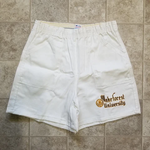 Vtg Wake Forest Demon Deacons Basketball Champion Athletic Gym Shorts Small Cover