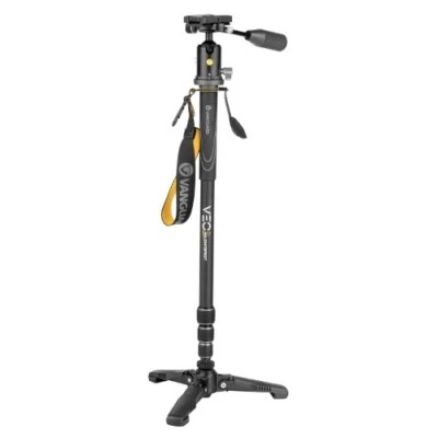 Vanguard VEO2SAM-234TBP50T Aluminum Monopod w/ Folding Legs & Pan Ball Head - Image 1 of 4