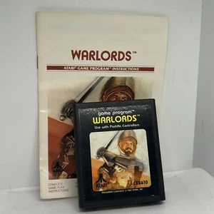 Warlords Atari 2600 CX2610 Spiel mit Handbuch • Vintage Paddle Classic • ungetestet - Bild 1 von 3