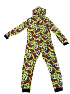 Buc-ees One Piece Youth Sz XS/SM Fleece Lounge Sleep Wear Chest 28 Inseam 20 - Picture 1 of 4