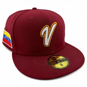 New Era Venezuela WBC 2023 World Baseball Classic Flag 59Fifty Fitted Hat Cap - Bild 1 von 7