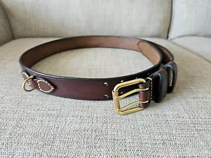 LEATHER BELT, HAND CRAFTED, FILSON STYLE - Picture 1 of 11