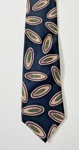 Ferrell Reed for Bob Horsley's geometric Necktie Tie Black 58"x4" - Picture 1 of 8