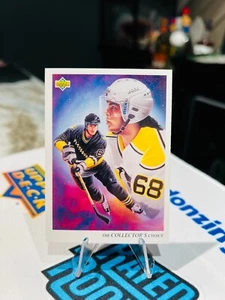 1992-93 Upper Deck - Team Checklist #16 Jaromir Jagr 1 - Imagen 1 de 2