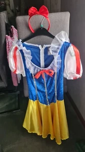 Schneewittchen Kleid Karneval Kostüm Fasching Mädchen Damen Gr. S 36/38 sehr gut - Bild 1 von 11