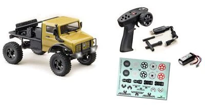 CR-18pro 1:18 Pro Crawler Trail Hunter sand RTR LED Lichter Absima RC Car 18031 - Bild 1 von 4