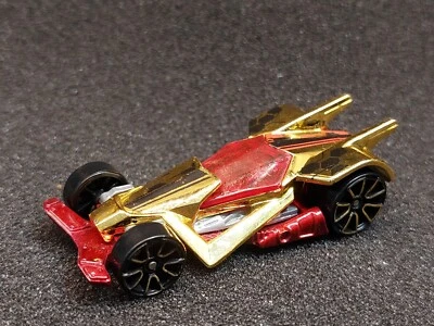 2013 Hot Wheels RD-06 Acceleracers Gold Diecast Toy Car - Image 1 of 4