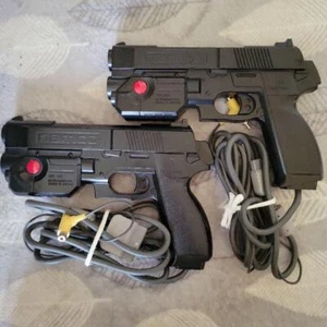 GunCon Light Gun Controller Namco NPC-103 Lot of 2 for PS1 from Japan F/S - Picture 1 of 2