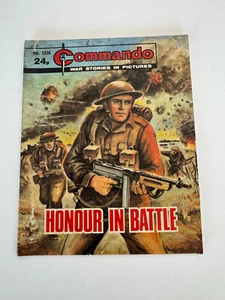 COMMANDO COMIC No. 1936 - HONOUR IN BATTLE War Comic (VGC) 1985. - Picture 1 of 4