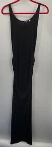 Tuff Athletics Damen Maxi Body Schwarz Ärmellos Kleid 078 - Bild 1 von 7