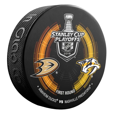 2016 Stanley Cup Playoffs Dueling Puck Anaheim Ducks / Predators Cover